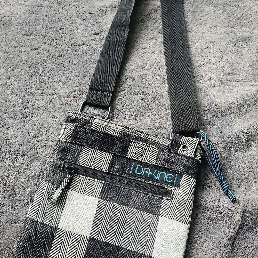 Dakine Black and Gray Checkered Men's Bag